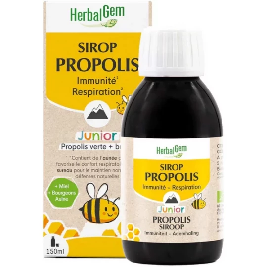 HerbalGem Sirop Propolis Junior Bio 150 ml