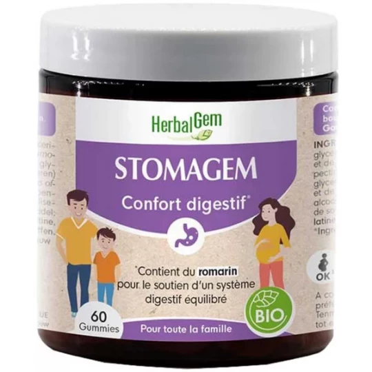 HerbalGem Stomagem Bio Gummies x 60