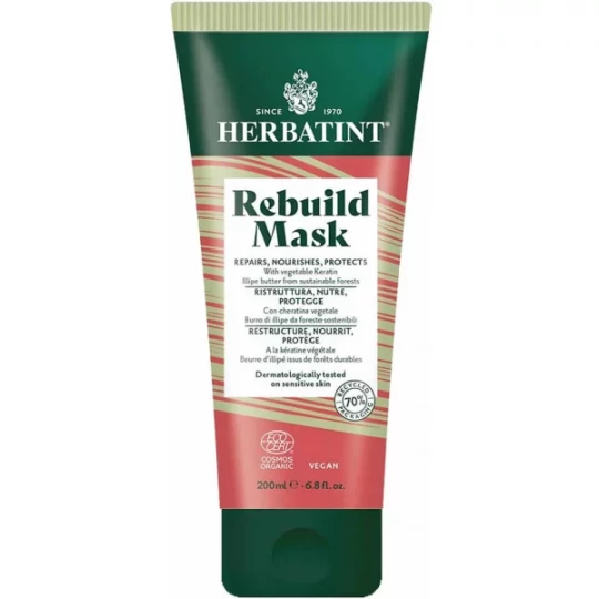 Herbatint Rebuild Mask Masque Réparateur Bio 200 ml