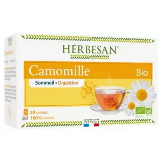 Herbesan Infusion Camomille Bio Sachets x 20