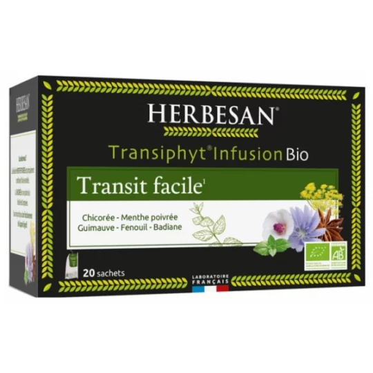 Herbesan Transiphyt Infusion Bio Sachets x 20