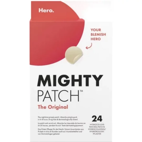Hero Mighty Patch Original Patchs de Nuit Anti-Acné Patchs Hydrocolloïdes x 24