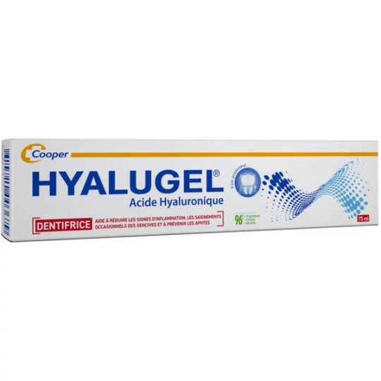 Hyalugel Dentifrice Acide Hyaluronique 75 ml