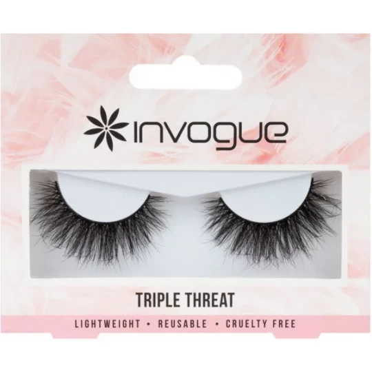 Invogue Faux Cils Triple Threat 1 Paire