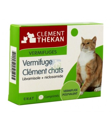 Clément Thékan Vermifuge Clément Chats x 4 (NSFP)
