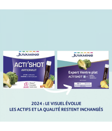 Juvamine Acti Shot Artichaut Shots x 10