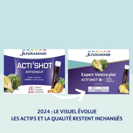 Juvamine Acti Shot Artichaut Shots x 10 - image 4