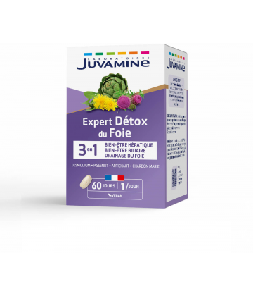 Juvamine Expert Nature Bien-Être du Foie Comprimés x 60
