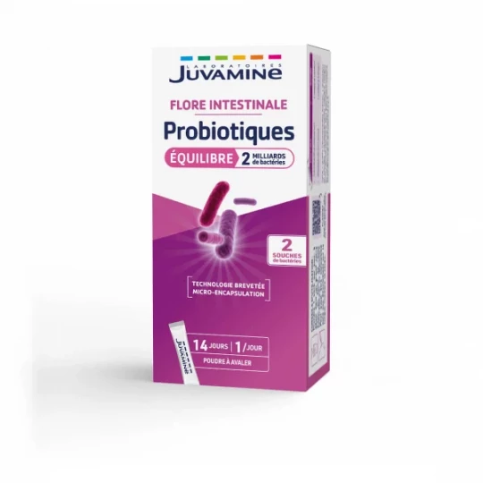 Juvamine Flore Intestinale MicroBiotic Sticks x 14