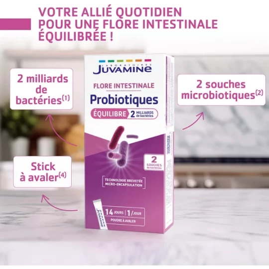 Juvamine Flore Intestinale MicroBiotic Sticks x 14 - image 2