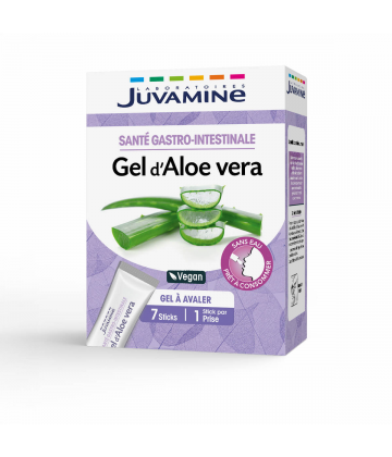 Juvamine Gel d'Aloe Vera Sticks x 7