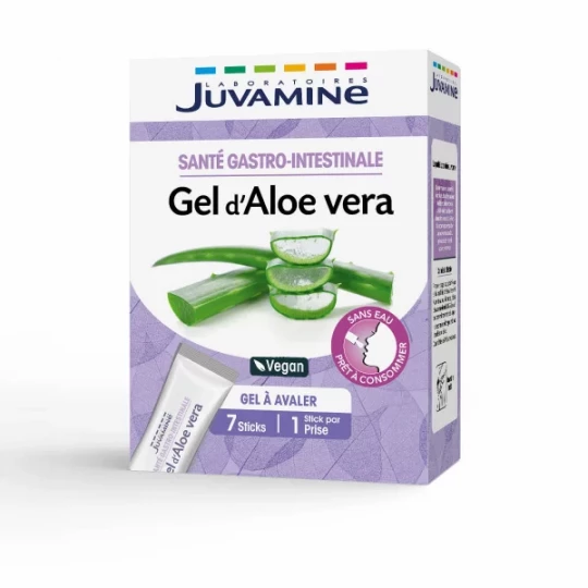 Juvamine Gel d'Aloe Vera Sticks x 7