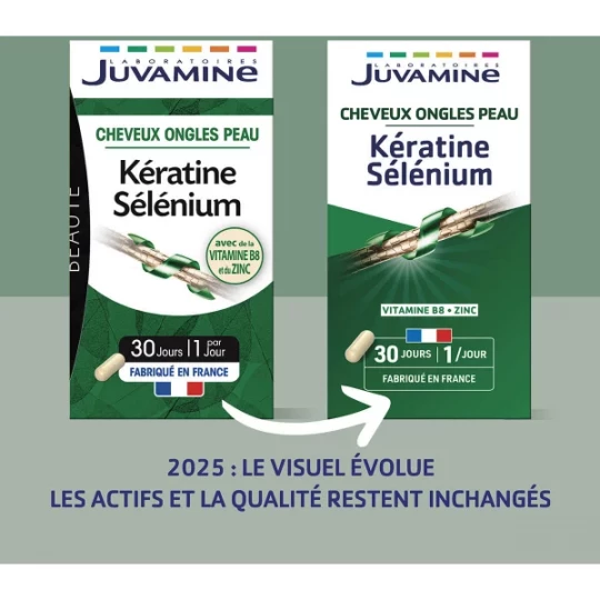 Juvamine Kératine Sélénium Gélules x 30 - image 4