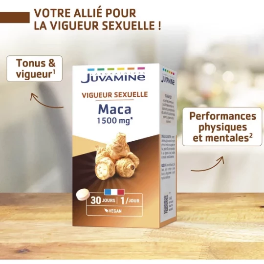 Juvamine Maca 1500 mg Comprimés x 30 - image 4