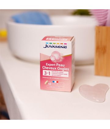 Juvamine Peau Cheveux Ongles Gélules x 40