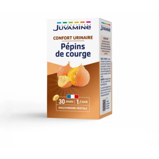 Juvamine Pépins de Courge Capsules x 30