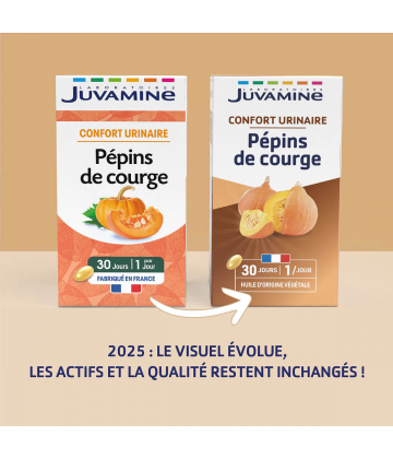 Juvamine Pépins de Courge Capsules x 30