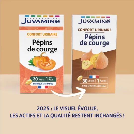 Juvamine Pépins de Courge Capsules x 30 - image 4