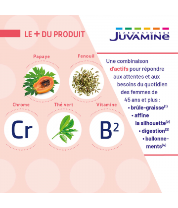 Juvamine Rondeurs Abdominales 500 ml