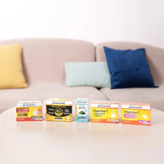 Juvamine Top Forme Multivitamines Comprimés Effervescents x 30 - image 2
