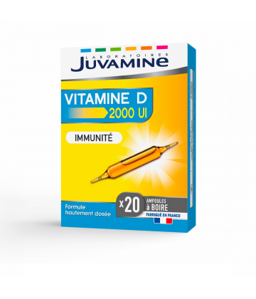 Juvamine Vitamine D Ampoules x 20