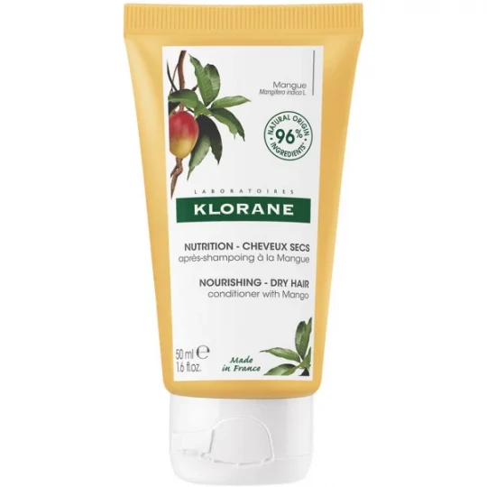 Klorane Nutrition Cheveux Secs Après-Shampoing à la Mangue 50 ml