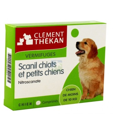 Clément Thékan Vermifuges Scanil Chiots & Petits Chiens x 6 (devient VERMISCAN)
