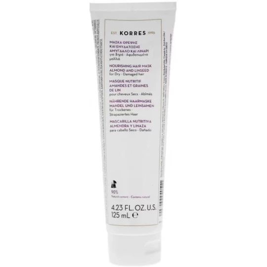Korres Masque Cheveux Secs et Abîmés 125 ml