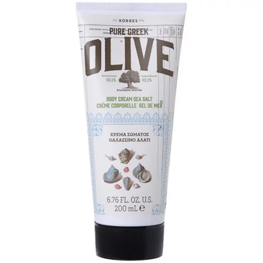 Korres Olive Crème Corporelle Sel de Mer 200 ml