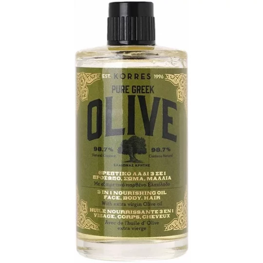 Korres Olive Huile Nourrissante 3 en 1 100 ml