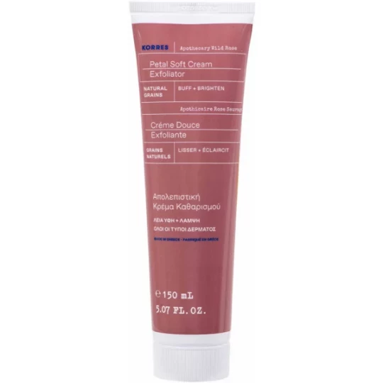 Korres Rose Sauvage d'Apothicaire Crème Douce Exfoliante 150 ml