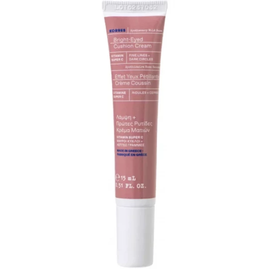 Korres Rose Sauvage d'Apothicaire Crème Yeux Coup d'Éclat 15 ml