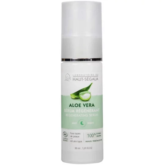 Laboratoire du Haut-Ségala Aloe Vera Sérum Régénérant Bio 30 ml