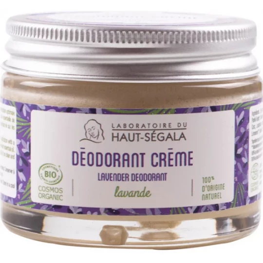 Laboratoire du Haut-Ségala Déodorant Crème Lavande Bio 50 g