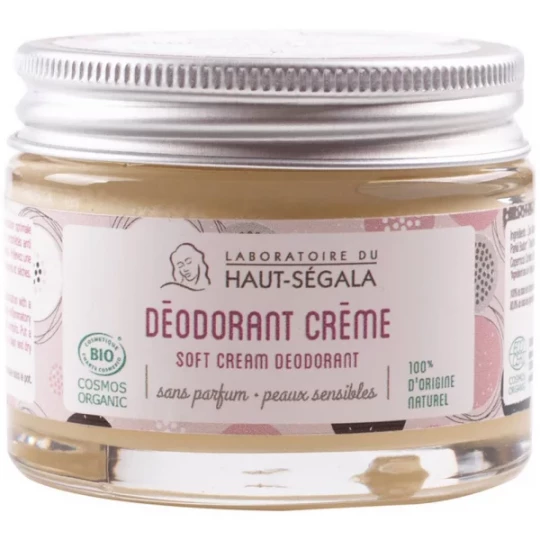 Laboratoire du Haut-Ségala Déodorant Crème Sans  Parfum Bio 50 g