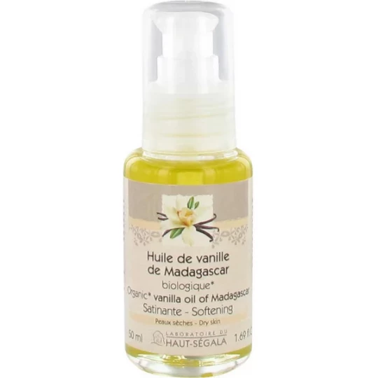 Laboratoire du Haut-Ségala Huile de Vanille de Madagascar 50 ml