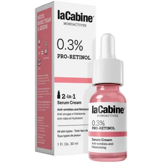 laCabine Monoactives 0,3% Pro-Retinol Sérum Crème 30 ml