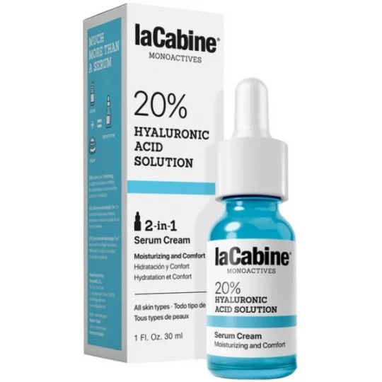 laCabine Monoactives 20% Hyaluronic Acid Sérum Crème 30 ml