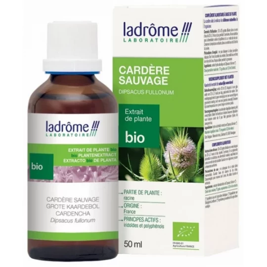 Ladrôme Extrait de Plante Bio Cardère Sauvage 50 ml