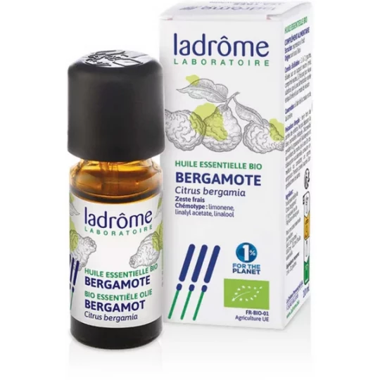 Ladrôme Huile Essentielle Bergamote (Citrus bergamia) Bio 10 ml