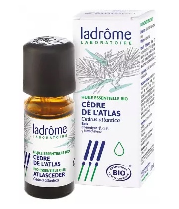 Ladrôme Huile Essentielle Cèdre de l'Atlas (Cedrus atlantica) Bio 10 ml