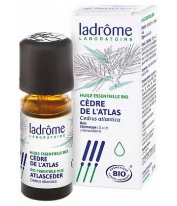 Ladrôme Huile Essentielle Cèdre de l'Atlas (Cedrus atlantica) Bio 10 ml