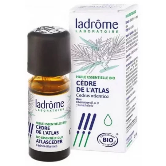 Ladrôme Huile Essentielle Cèdre de l'Atlas (Cedrus atlantica) Bio 10 ml