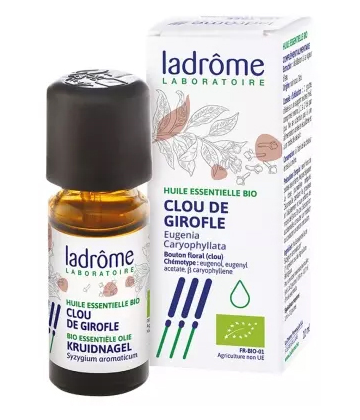 Ladrôme Huile Essentielle Clou de Girofle (Eugenia caryophyllata) Bio 10 ml