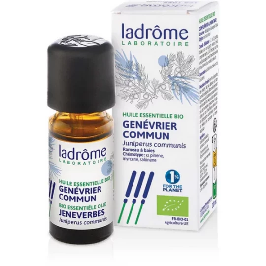 Ladrôme Huile Essentielle Genévrier Commun (Juniperus communis) Bio 10 ml