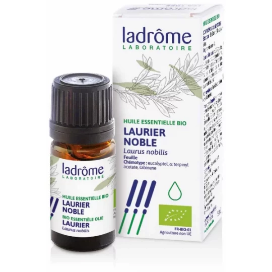 Ladrôme Huile Essentielle Laurier Noble (Laurus nobilis) Bio 5 ml