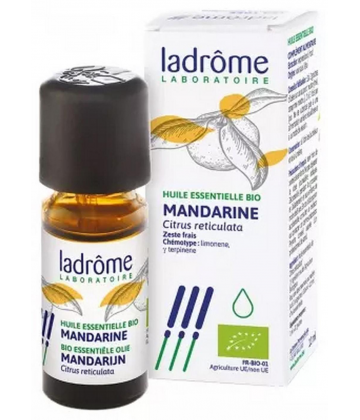 Ladrôme Huile Essentielle Mandarine (Citrus reticulata) Bio 10 ml