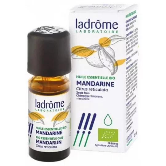 Ladrôme Huile Essentielle Mandarine (Citrus reticulata) Bio 10 ml