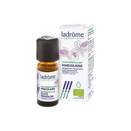 Ladrôme Huile Essentielle Marjolaine (Origanum majorana) Bio 10 ml