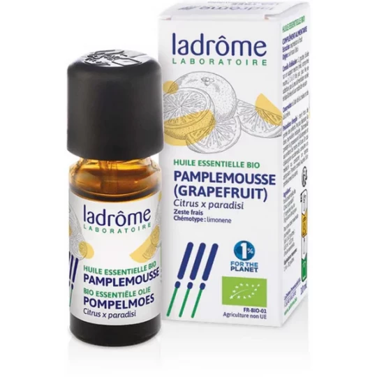 Ladrôme Huile Essentielle Pamplemousse (Citrus paradisi) Bio 10 ml